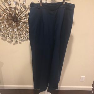 Banned Apparel high-waist, navy retro pants